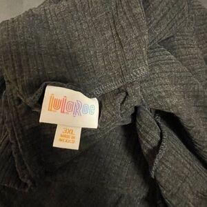 LuLaRoe Gray Bike Shorts Comfortable and Versatile